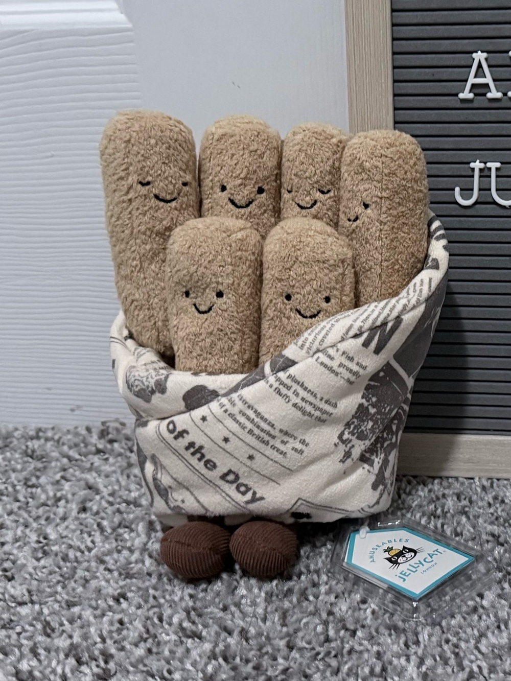 UK exclusive Cozy Chips Jellycat